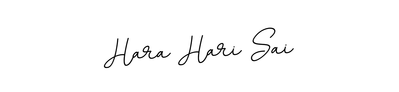 How to make Hara Hari Sai name signature. Use BallpointsItalic-DORy9 style for creating short signs online. This is the latest handwritten sign. Hara Hari Sai signature style 11 images and pictures png