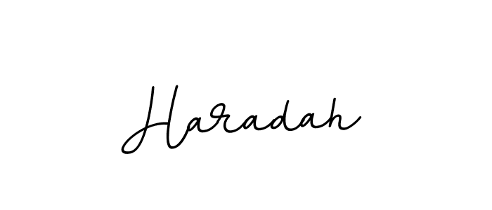 Also we have Haradah name is the best signature style. Create professional handwritten signature collection using BallpointsItalic-DORy9 autograph style. Haradah signature style 11 images and pictures png