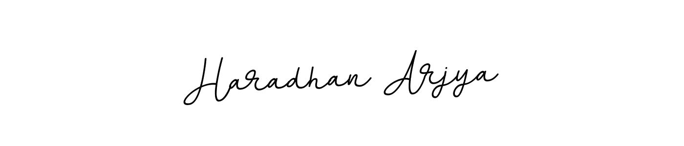 Also we have Haradhan Arjya name is the best signature style. Create professional handwritten signature collection using BallpointsItalic-DORy9 autograph style. Haradhan Arjya signature style 11 images and pictures png