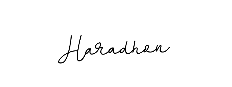 Also we have Haradhon name is the best signature style. Create professional handwritten signature collection using BallpointsItalic-DORy9 autograph style. Haradhon signature style 11 images and pictures png