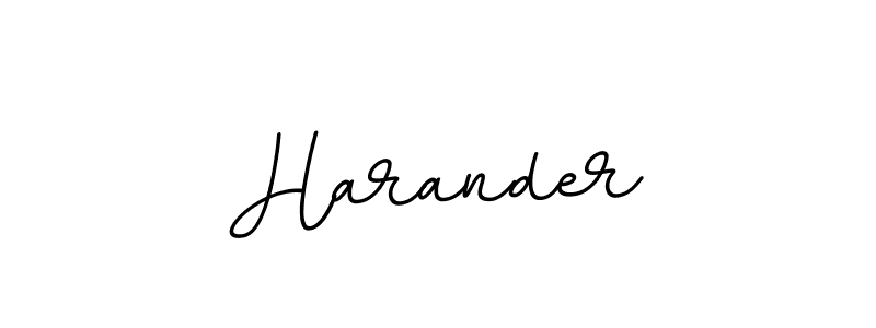 How to Draw Harander signature style? BallpointsItalic-DORy9 is a latest design signature styles for name Harander. Harander signature style 11 images and pictures png