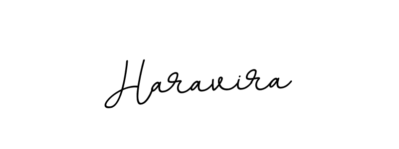 Use a signature maker to create a handwritten signature online. With this signature software, you can design (BallpointsItalic-DORy9) your own signature for name Haravira. Haravira signature style 11 images and pictures png