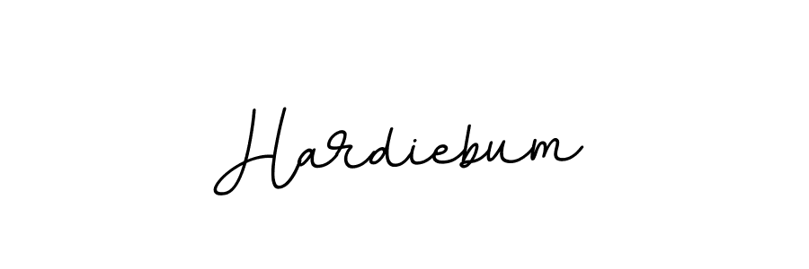 You should practise on your own different ways (BallpointsItalic-DORy9) to write your name (Hardiebum) in signature. don't let someone else do it for you. Hardiebum signature style 11 images and pictures png