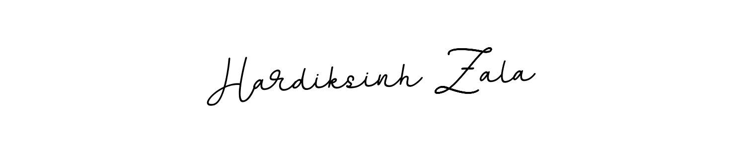 You should practise on your own different ways (BallpointsItalic-DORy9) to write your name (Hardiksinh Zala) in signature. don't let someone else do it for you. Hardiksinh Zala signature style 11 images and pictures png