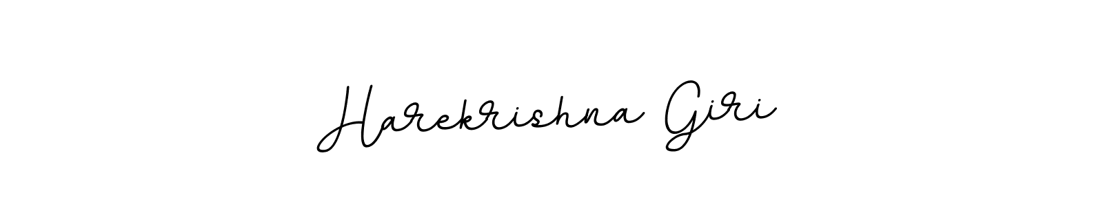 Design your own signature with our free online signature maker. With this signature software, you can create a handwritten (BallpointsItalic-DORy9) signature for name Harekrishna Giri. Harekrishna Giri signature style 11 images and pictures png