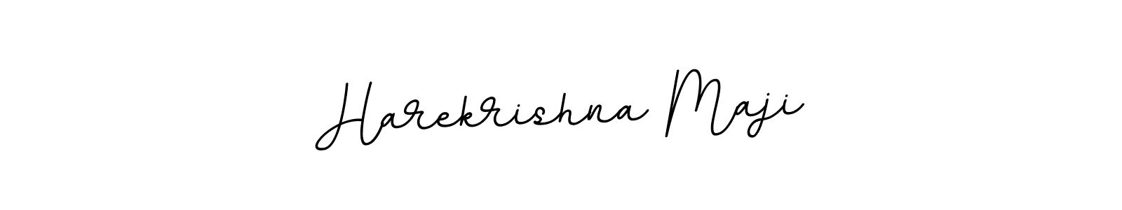 How to make Harekrishna Maji name signature. Use BallpointsItalic-DORy9 style for creating short signs online. This is the latest handwritten sign. Harekrishna Maji signature style 11 images and pictures png
