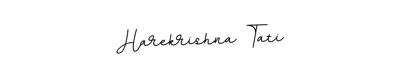 The best way (BallpointsItalic-DORy9) to make a short signature is to pick only two or three words in your name. The name Harekrishna Tati include a total of six letters. For converting this name. Harekrishna Tati signature style 11 images and pictures png