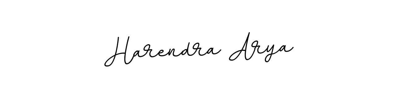 Harendra Arya stylish signature style. Best Handwritten Sign (BallpointsItalic-DORy9) for my name. Handwritten Signature Collection Ideas for my name Harendra Arya. Harendra Arya signature style 11 images and pictures png