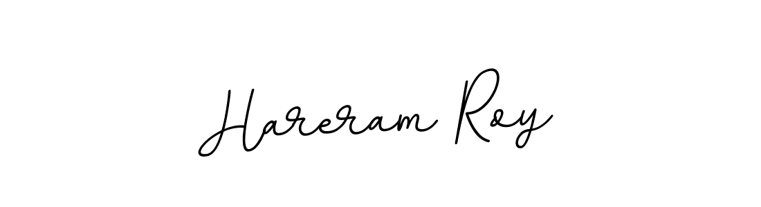 Create a beautiful signature design for name Hareram Roy. With this signature (BallpointsItalic-DORy9) fonts, you can make a handwritten signature for free. Hareram Roy signature style 11 images and pictures png