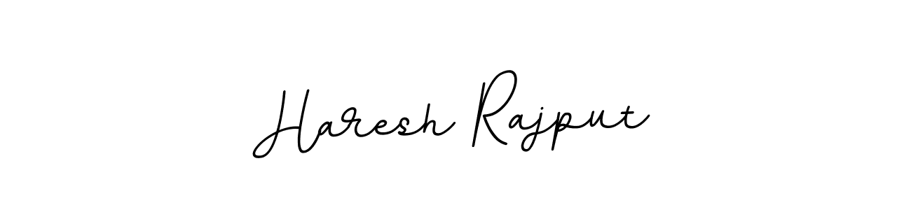 Make a beautiful signature design for name Haresh Rajput. With this signature (BallpointsItalic-DORy9) style, you can create a handwritten signature for free. Haresh Rajput signature style 11 images and pictures png