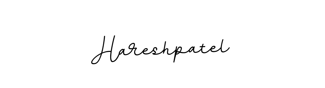 You should practise on your own different ways (BallpointsItalic-DORy9) to write your name (Hareshpatel) in signature. don't let someone else do it for you. Hareshpatel signature style 11 images and pictures png