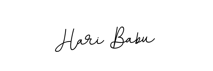 Make a beautiful signature design for name Hari Babu. With this signature (BallpointsItalic-DORy9) style, you can create a handwritten signature for free. Hari Babu signature style 11 images and pictures png