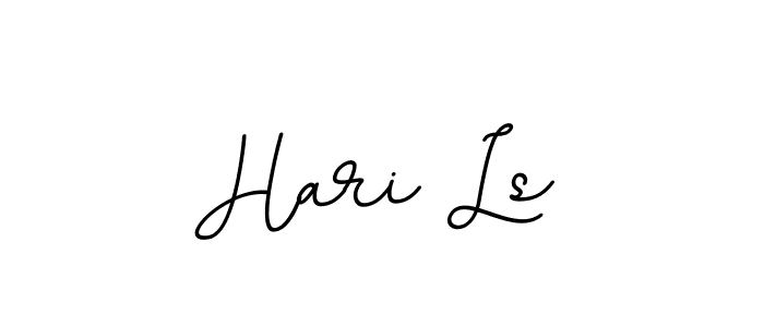 Also we have Hari Ls name is the best signature style. Create professional handwritten signature collection using BallpointsItalic-DORy9 autograph style. Hari Ls signature style 11 images and pictures png