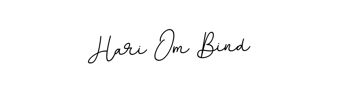 Design your own signature with our free online signature maker. With this signature software, you can create a handwritten (BallpointsItalic-DORy9) signature for name Hari Om Bind. Hari Om Bind signature style 11 images and pictures png