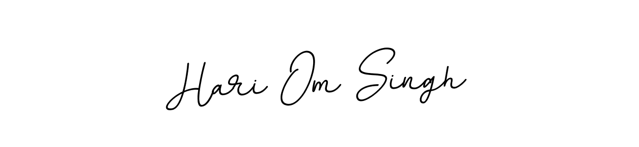 Hari Om Singh stylish signature style. Best Handwritten Sign (BallpointsItalic-DORy9) for my name. Handwritten Signature Collection Ideas for my name Hari Om Singh. Hari Om Singh signature style 11 images and pictures png