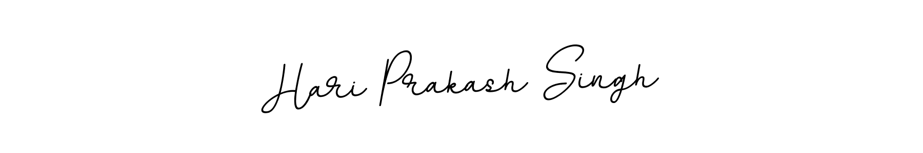 Use a signature maker to create a handwritten signature online. With this signature software, you can design (BallpointsItalic-DORy9) your own signature for name Hari Prakash Singh. Hari Prakash Singh signature style 11 images and pictures png