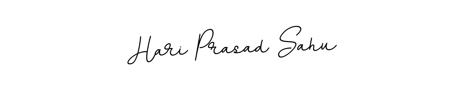 Create a beautiful signature design for name Hari Prasad Sahu. With this signature (BallpointsItalic-DORy9) fonts, you can make a handwritten signature for free. Hari Prasad Sahu signature style 11 images and pictures png