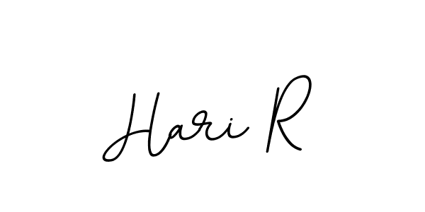 Design your own signature with our free online signature maker. With this signature software, you can create a handwritten (BallpointsItalic-DORy9) signature for name Hari R. Hari R signature style 11 images and pictures png