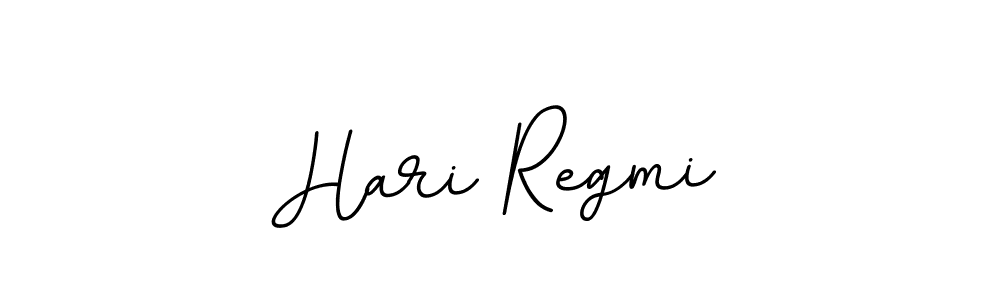 You should practise on your own different ways (BallpointsItalic-DORy9) to write your name (Hari Regmi) in signature. don't let someone else do it for you. Hari Regmi signature style 11 images and pictures png