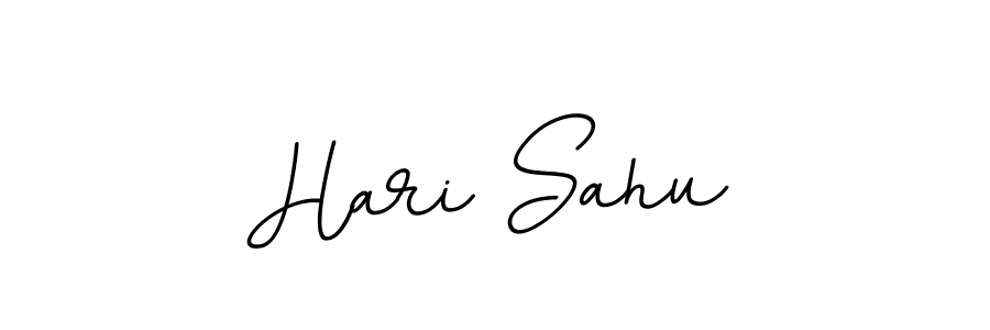 The best way (BallpointsItalic-DORy9) to make a short signature is to pick only two or three words in your name. The name Hari Sahu include a total of six letters. For converting this name. Hari Sahu signature style 11 images and pictures png