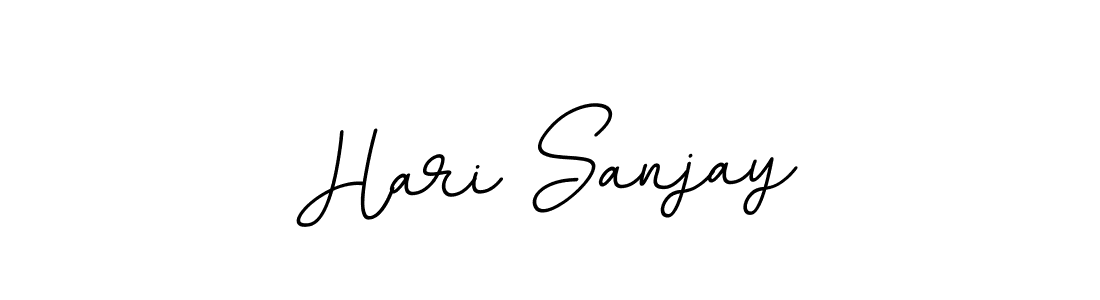 Similarly BallpointsItalic-DORy9 is the best handwritten signature design. Signature creator online .You can use it as an online autograph creator for name Hari Sanjay. Hari Sanjay signature style 11 images and pictures png