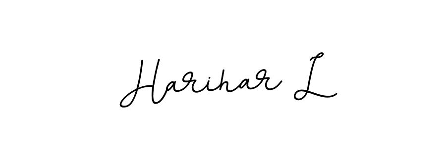 Make a beautiful signature design for name Harihar L. Use this online signature maker to create a handwritten signature for free. Harihar L signature style 11 images and pictures png
