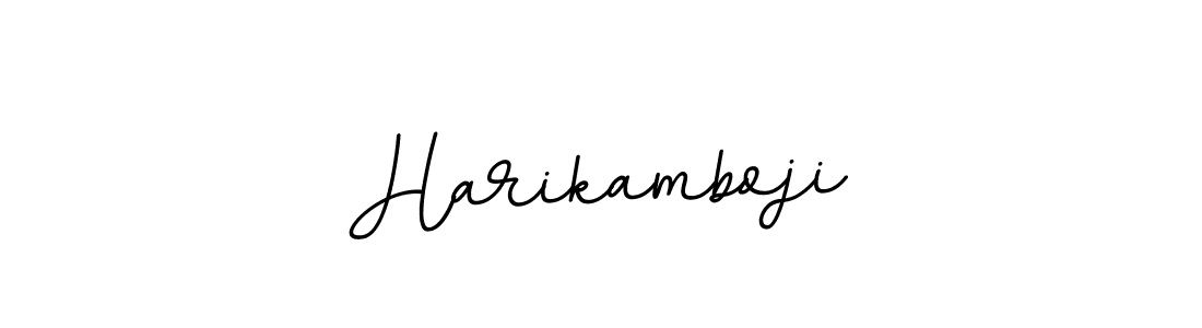 Also we have Harikamboji name is the best signature style. Create professional handwritten signature collection using BallpointsItalic-DORy9 autograph style. Harikamboji signature style 11 images and pictures png