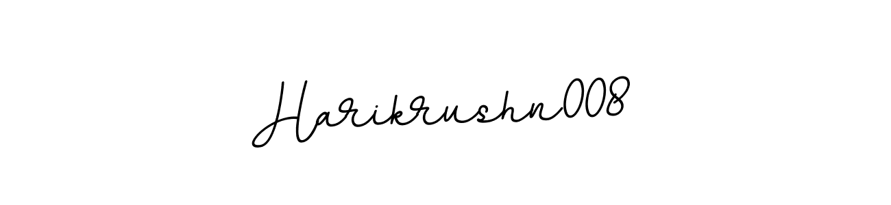 It looks lik you need a new signature style for name Harikrushn008. Design unique handwritten (BallpointsItalic-DORy9) signature with our free signature maker in just a few clicks. Harikrushn008 signature style 11 images and pictures png
