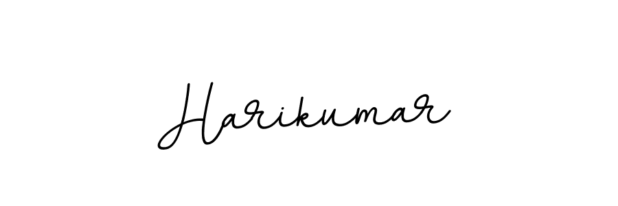 Design your own signature with our free online signature maker. With this signature software, you can create a handwritten (BallpointsItalic-DORy9) signature for name Harikumar. Harikumar signature style 11 images and pictures png