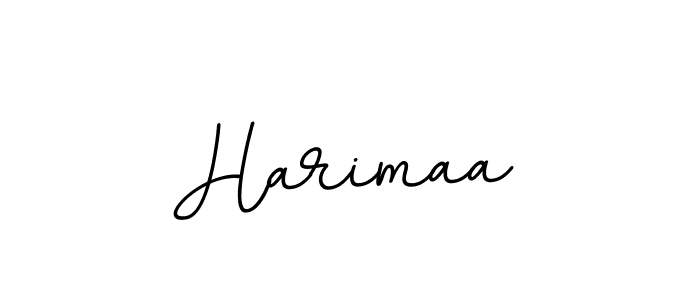 Design your own signature with our free online signature maker. With this signature software, you can create a handwritten (BallpointsItalic-DORy9) signature for name Harimaa. Harimaa signature style 11 images and pictures png