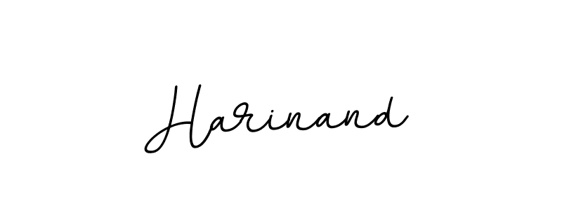 Design your own signature with our free online signature maker. With this signature software, you can create a handwritten (BallpointsItalic-DORy9) signature for name Harinand. Harinand signature style 11 images and pictures png