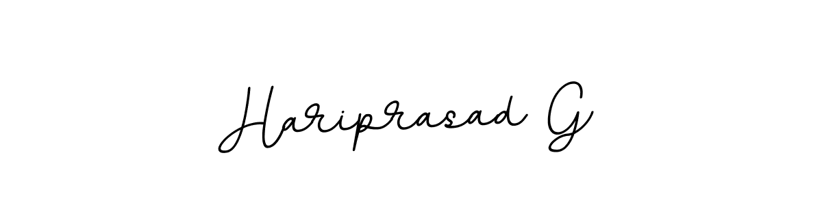 This is the best signature style for the Hariprasad G name. Also you like these signature font (BallpointsItalic-DORy9). Mix name signature. Hariprasad G signature style 11 images and pictures png