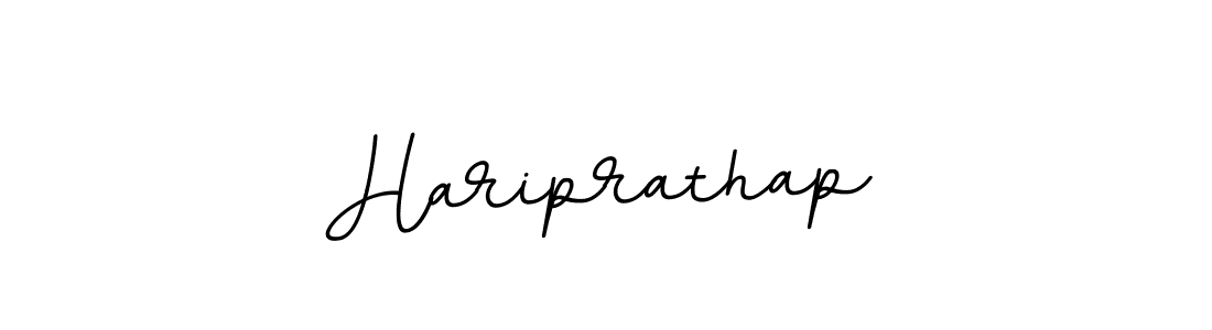 How to make Hariprathap name signature. Use BallpointsItalic-DORy9 style for creating short signs online. This is the latest handwritten sign. Hariprathap signature style 11 images and pictures png