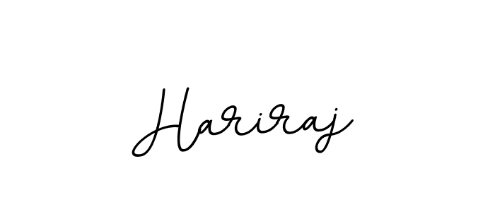 Create a beautiful signature design for name Hariraj. With this signature (BallpointsItalic-DORy9) fonts, you can make a handwritten signature for free. Hariraj signature style 11 images and pictures png