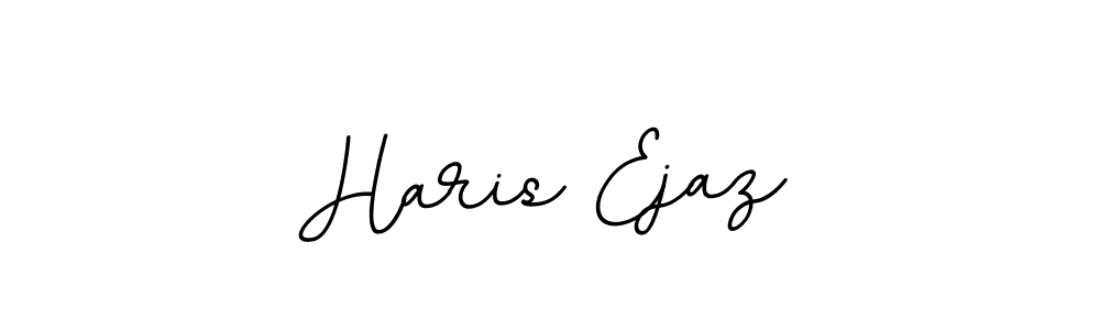 if you are searching for the best signature style for your name Haris Ejaz. so please give up your signature search. here we have designed multiple signature styles  using BallpointsItalic-DORy9. Haris Ejaz signature style 11 images and pictures png