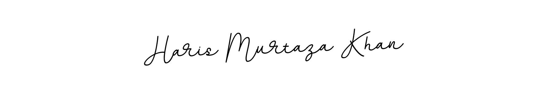 Use a signature maker to create a handwritten signature online. With this signature software, you can design (BallpointsItalic-DORy9) your own signature for name Haris Murtaza Khan. Haris Murtaza Khan signature style 11 images and pictures png