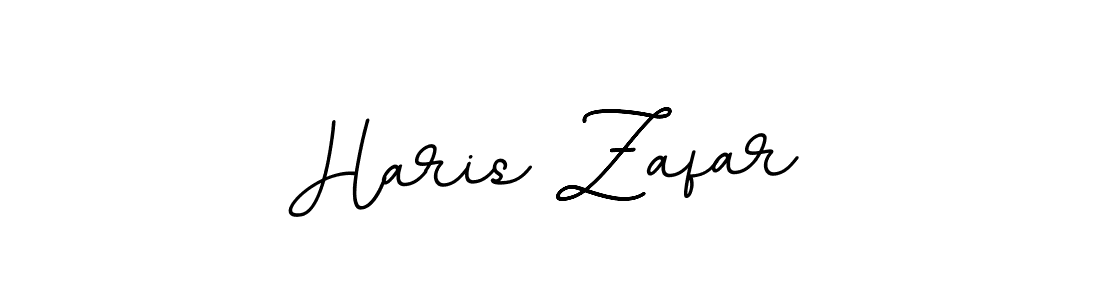 Make a beautiful signature design for name Haris Zafar. With this signature (BallpointsItalic-DORy9) style, you can create a handwritten signature for free. Haris Zafar signature style 11 images and pictures png