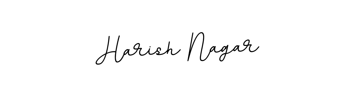 Use a signature maker to create a handwritten signature online. With this signature software, you can design (BallpointsItalic-DORy9) your own signature for name Harish Nagar. Harish Nagar signature style 11 images and pictures png