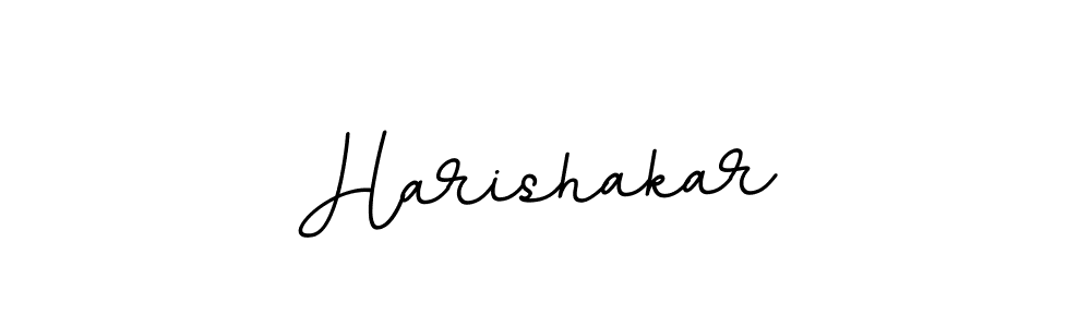 Make a beautiful signature design for name Harishakar. With this signature (BallpointsItalic-DORy9) style, you can create a handwritten signature for free. Harishakar signature style 11 images and pictures png