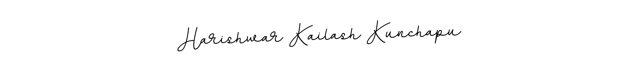 Once you've used our free online signature maker to create your best signature BallpointsItalic-DORy9 style, it's time to enjoy all of the benefits that Harishwar Kailash Kunchapu name signing documents. Harishwar Kailash Kunchapu signature style 11 images and pictures png