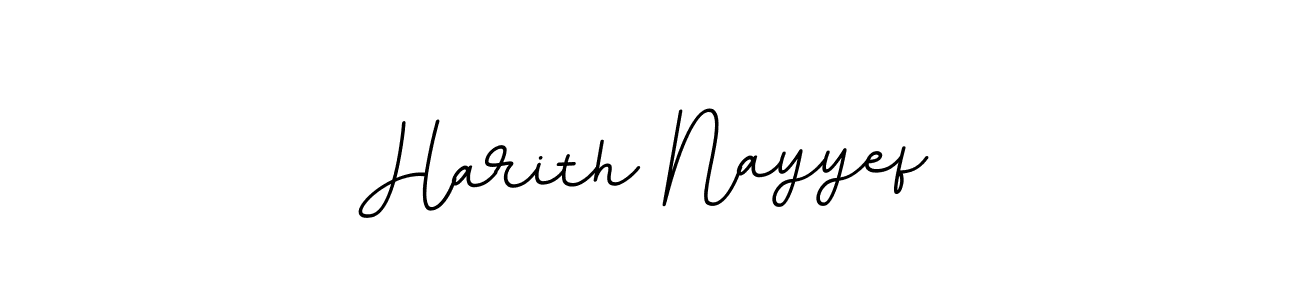 Design your own signature with our free online signature maker. With this signature software, you can create a handwritten (BallpointsItalic-DORy9) signature for name Harith Nayyef. Harith Nayyef signature style 11 images and pictures png