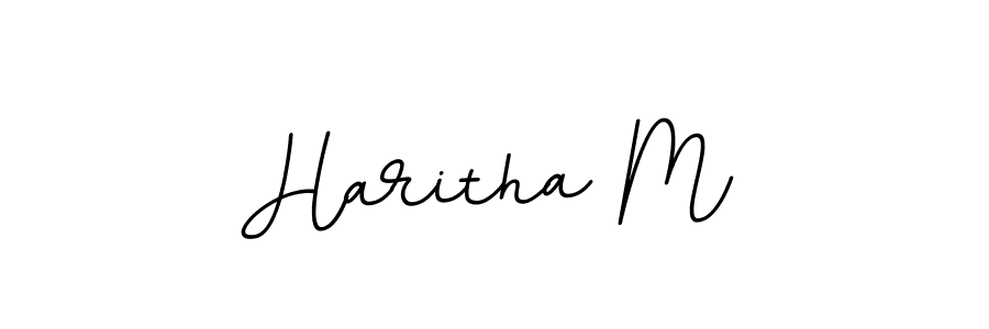 This is the best signature style for the Haritha M name. Also you like these signature font (BallpointsItalic-DORy9). Mix name signature. Haritha M signature style 11 images and pictures png