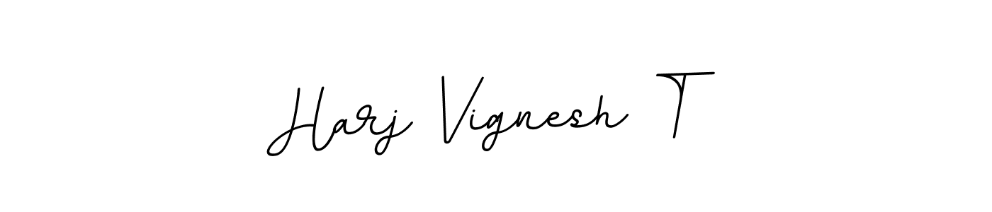 Make a beautiful signature design for name Harj Vignesh T. Use this online signature maker to create a handwritten signature for free. Harj Vignesh T signature style 11 images and pictures png