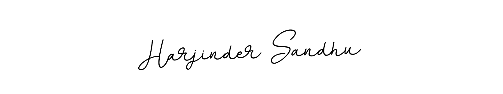 How to make Harjinder Sandhu name signature. Use BallpointsItalic-DORy9 style for creating short signs online. This is the latest handwritten sign. Harjinder Sandhu signature style 11 images and pictures png