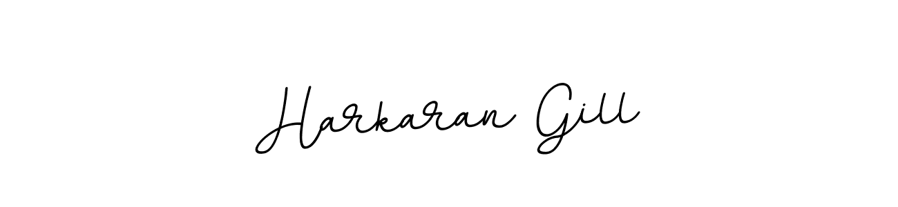 You should practise on your own different ways (BallpointsItalic-DORy9) to write your name (Harkaran Gill) in signature. don't let someone else do it for you. Harkaran Gill signature style 11 images and pictures png