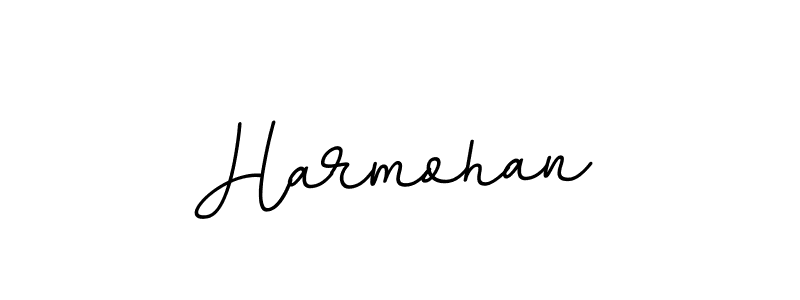 Harmohan stylish signature style. Best Handwritten Sign (BallpointsItalic-DORy9) for my name. Handwritten Signature Collection Ideas for my name Harmohan. Harmohan signature style 11 images and pictures png