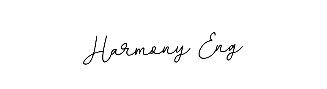 How to make Harmony Eng name signature. Use BallpointsItalic-DORy9 style for creating short signs online. This is the latest handwritten sign. Harmony Eng signature style 11 images and pictures png