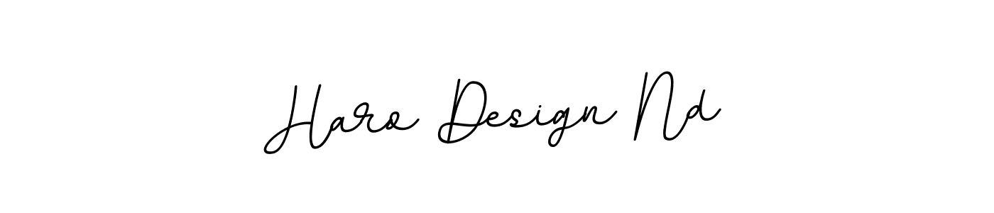 Haro Design Nd stylish signature style. Best Handwritten Sign (BallpointsItalic-DORy9) for my name. Handwritten Signature Collection Ideas for my name Haro Design Nd. Haro Design Nd signature style 11 images and pictures png
