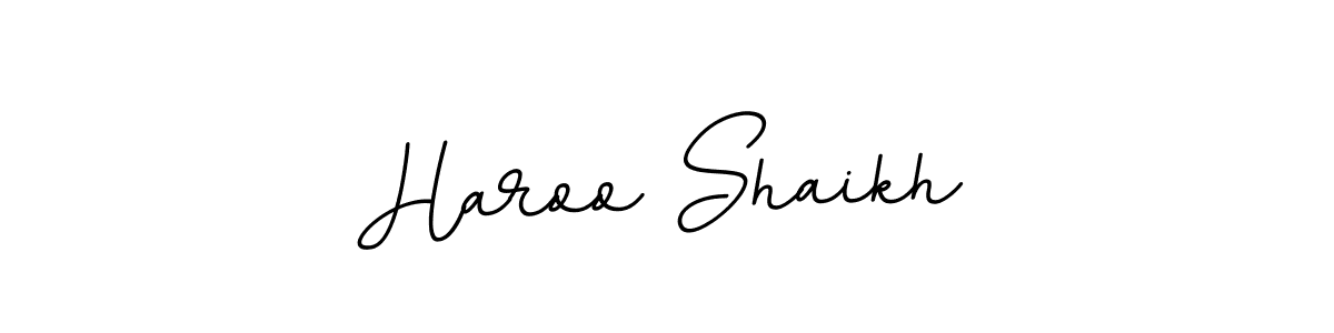 How to make Haroo Shaikh signature? BallpointsItalic-DORy9 is a professional autograph style. Create handwritten signature for Haroo Shaikh name. Haroo Shaikh signature style 11 images and pictures png