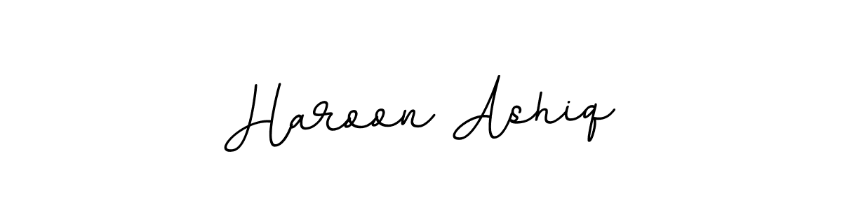 It looks lik you need a new signature style for name Haroon Ashiq. Design unique handwritten (BallpointsItalic-DORy9) signature with our free signature maker in just a few clicks. Haroon Ashiq signature style 11 images and pictures png
